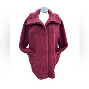 Duluth Trading Company Women’s Wool Sherpa Coat - Size XXL